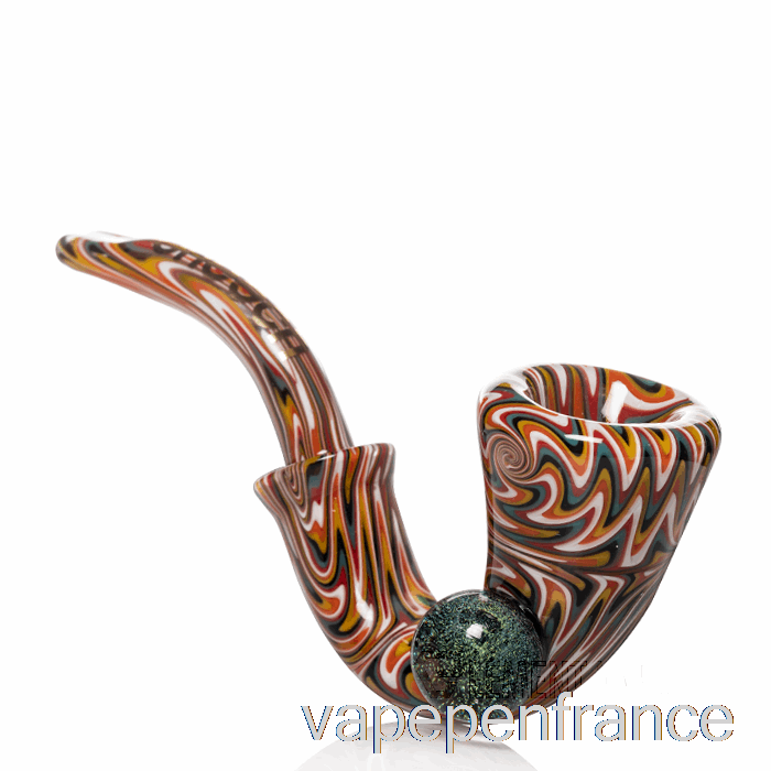 Cheech Glass Sherlock No Holmes Pipe à Main Sunrise Vape Pen